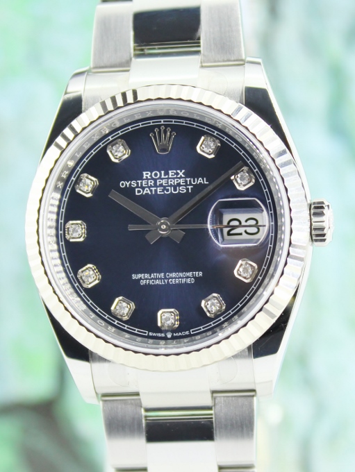 (image for) A ROLEX MEN SIZE 36MM OYSTER PERPETUAL DATEJUST / 126234